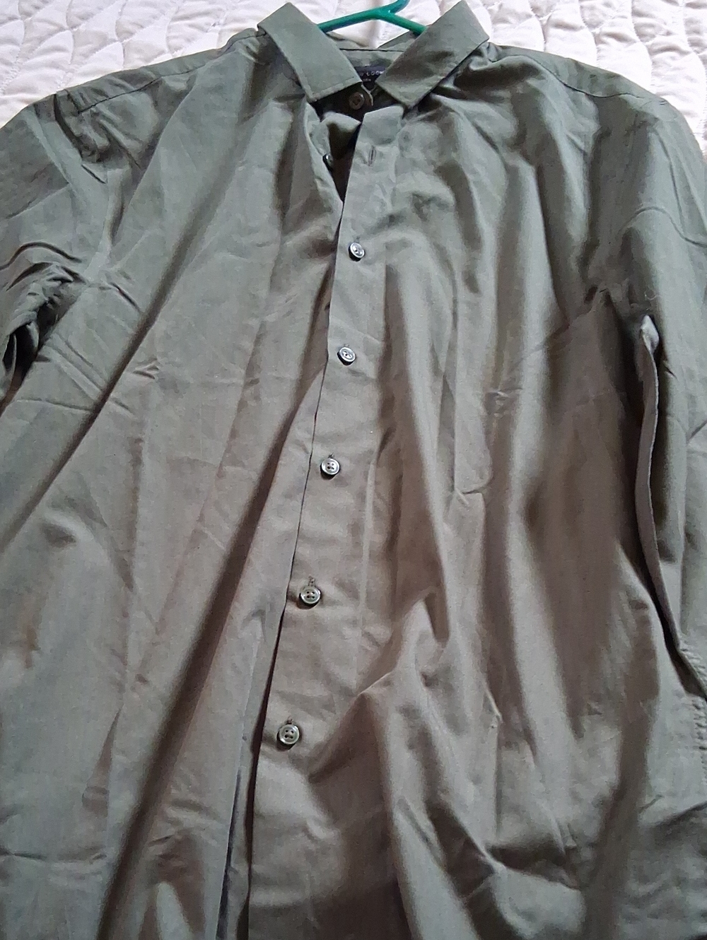 New Look Men's Olive Shirt Jacket